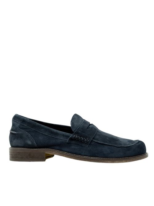 Blue moccasins ANTICA CUOIERIA | 22489-A-G05.BLU